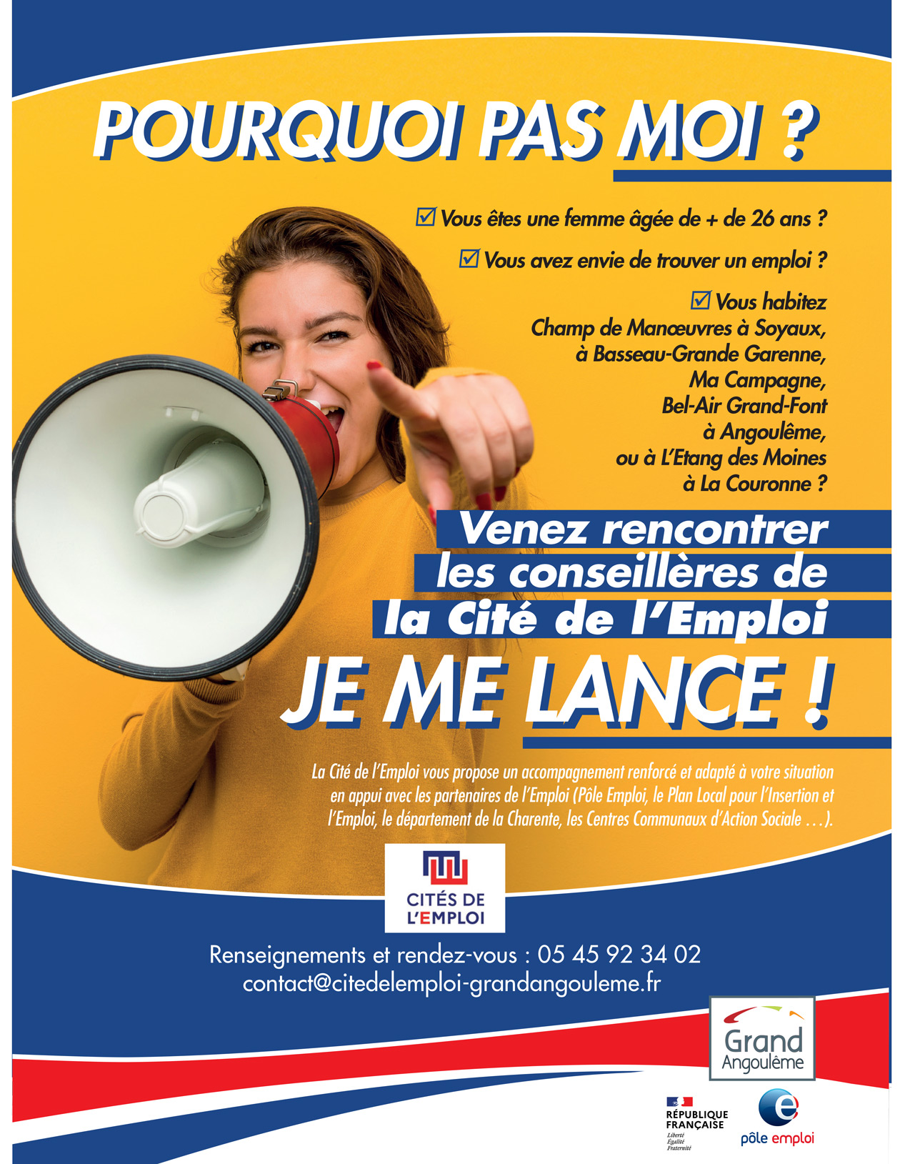 cité de l'emploi flyer